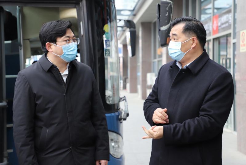 市委常委、武進(jìn)區(qū)委書記喬俊杰督查武進(jìn)汽車站春運(yùn)及疫情防控工作